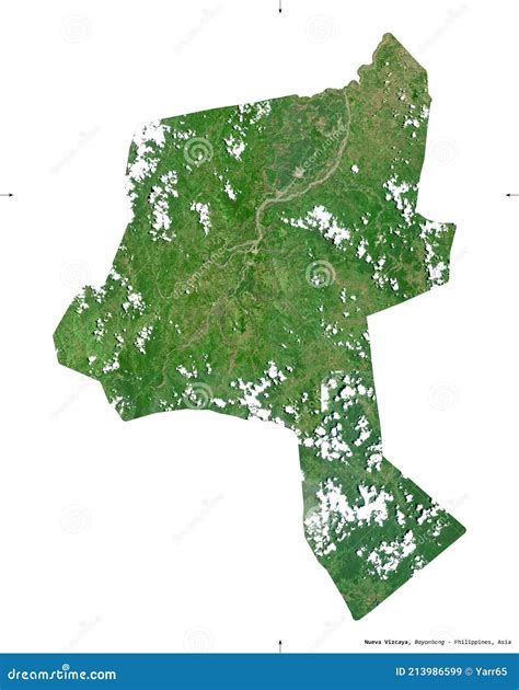 Nueva Vizcaya Philippines Isolated Sentinel Satellite Stock