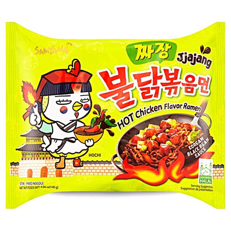 Samyang Hot Chicken Flavor Ramen Jjajang 140g The Snacks Box Online