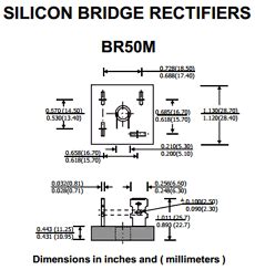 KBPC5010 Datasheet PDF Pinout 50A 1000V High Current Bridge