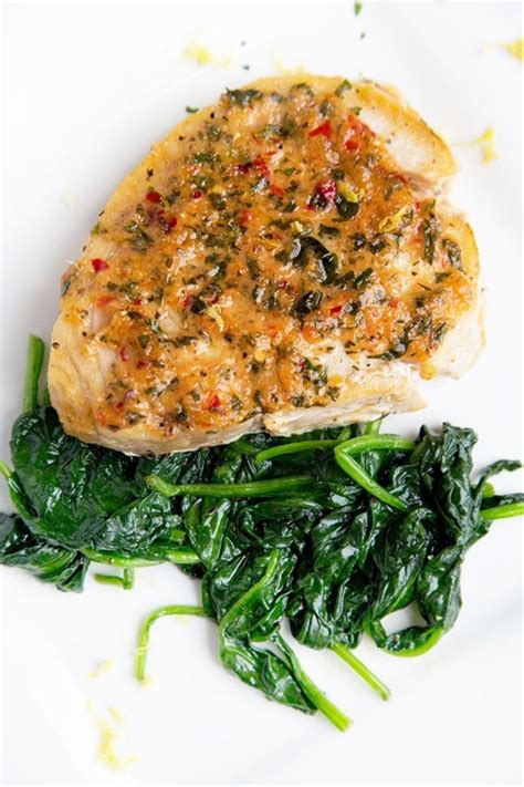 Ginger Garlic Pan Roasted Swordfish Recipe Chefthisup