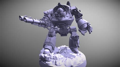 Contemptor Dreadnought Stl - canvas-bloop