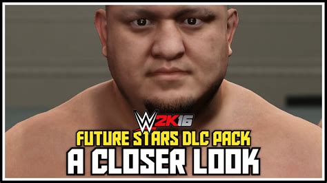 WWE 2K16 Future Stars DLC A Closer Look At The DLC Superstars Faces