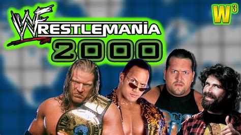 WWF Wrestlemania 2000 Review Wrestling With Wregret YouTube