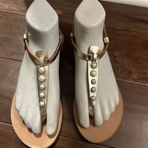 Ancient Greek Sandals Pearl Online Changeyourwindows