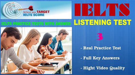 IELTS Listening Practice Tests With Answers And PDF File Test 03