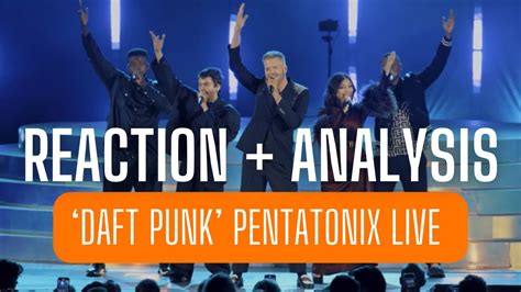 Reaction Analysis Of Daft Punk Pentatonix Live Stream At The