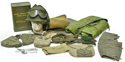 Original U.S. Army Field Equipment Collection - Jun 13, 2020 | Worldwide Auctioneers in IN