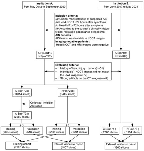 Inclusion And Exclusion Workflow Ais Acute Ischemic Stroke Inp