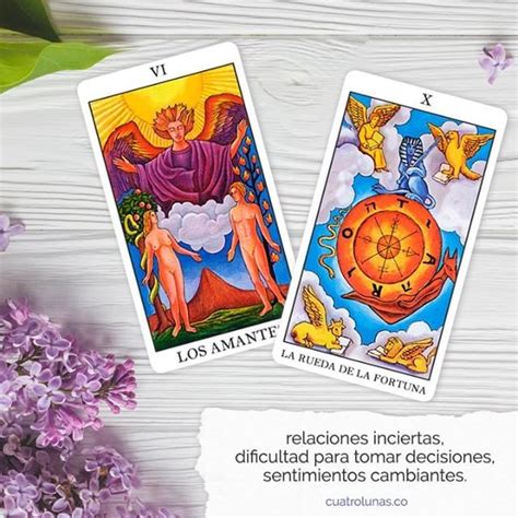 Hoy en MartesdeTarot veremos la combinación de dos cartas Los Amantes