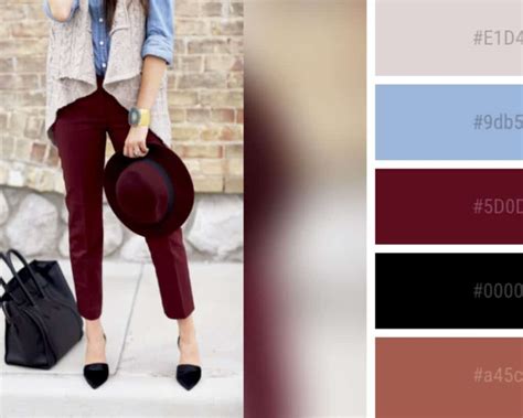 Which Colors Go With Burgundy Clothes How To Mix Match