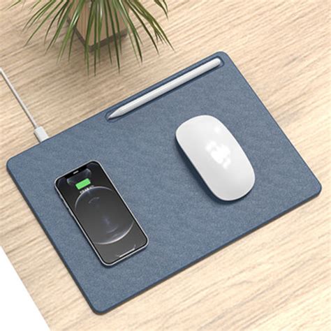 Buy Wholesale China Ultra Slim Wireless Charging Mouse Pad With 15w Fast Charging & Wireless ...