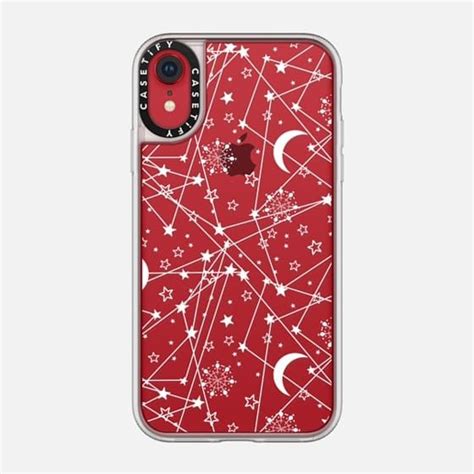 IPhone XR Casetify Sun Moon Stars White Galaxy Red Iphone Case Apple