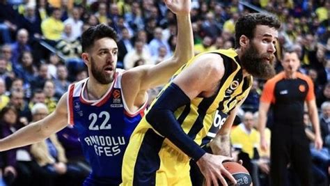 Anadolu Efes Fenerbah E Beko Yu Devirdi