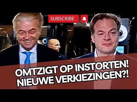 Omtzigt Staat Op Instorten Wilders Van Der Plas Lachen Wat Af