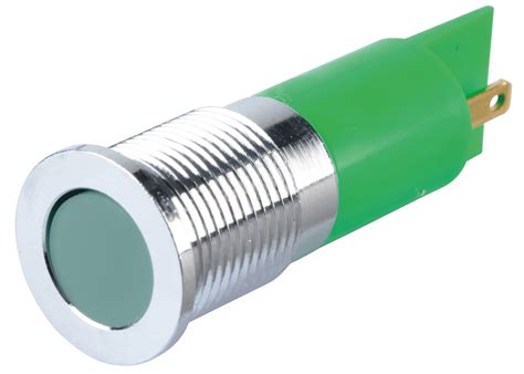 APM Q14F1C G24E Indicator LED 24 V DC 14 Mm FASTON Green BrC At