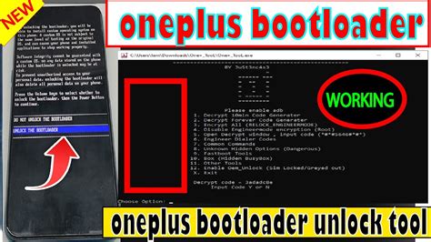 Oneplus Bootloader Unlock Tool Youtube