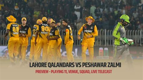 PSL 2024 Match 17 Lahore Qalandars Vs Peshawar Zalmi Preview Playing