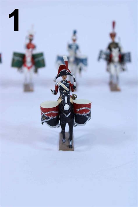 Antikcostume Figurine Timbalier De La Gendarmerie D Lite Par Lucotte