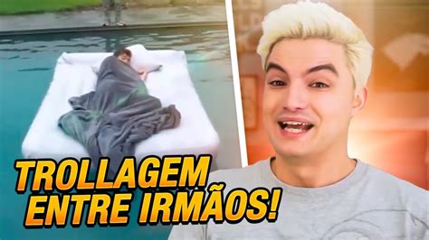 ELE FOI TROLLADO PELO PRÓPRIO IRMÃO Cortes Felipe Neto YouTube