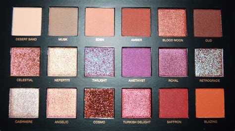 Huda Beauty Desert Dusk Eyeshadow Palette Review The Beauty Isle