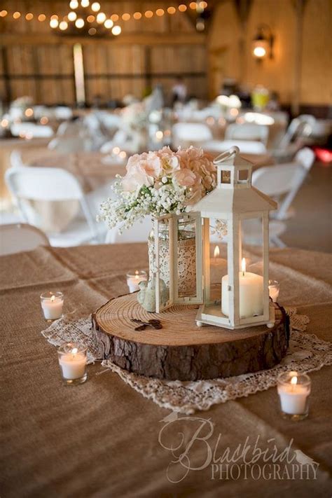 Never Say Goodbye Diy Rustic Wedding Table Centerpieces