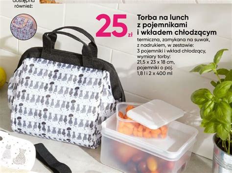 Promocja Torba Na Lunch Z Pojemnikami I Wk Adem Ch Odz Cym W Pepco