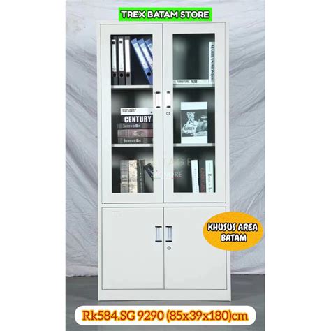 Jual LEMARI BUKU LEMARI KANTOR CABINET RK584 SG 9290 BATAM Shopee