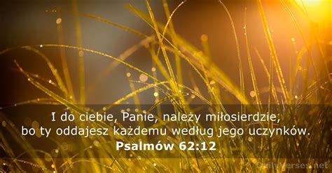 Pa Dziernika Biblijny Werset Dnia Psalm W