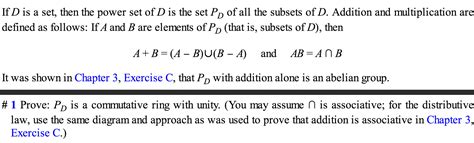 Get Answer If A And B Are Any Two Sets Their Symmetric Difference