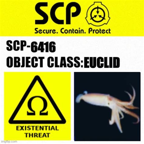 Scp 6416 Label Imgflip