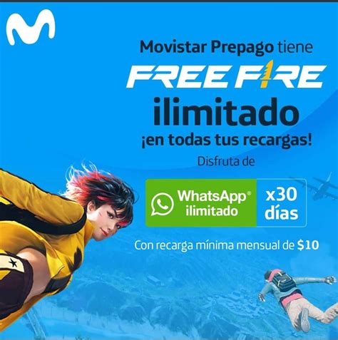 Movistar Free Fire Ilimitado En Paquetes Desde Promodescuentos