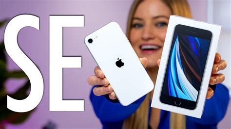 2020 IPhone SE Unboxing And First Impressions YouTube