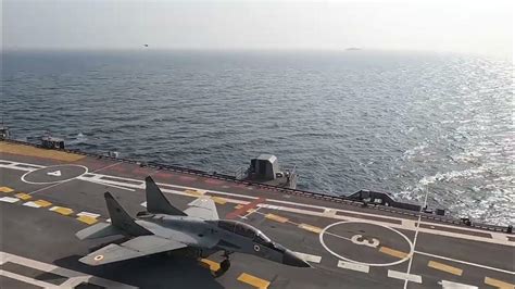 Indian Navys Twin Aircraft Carriers — Ins Vikramaditya And Ins Vikrant