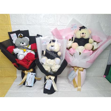 Jual BUKET BONEKA MAKASSAR Hadiah Wisuda Birthday Sempro Semhas