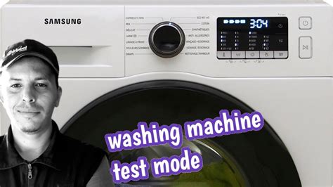 Samsung Washing Machine Diagnostic Modehow To Check Error Code And Test