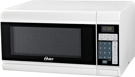 Oster Ogcmt309we 09 Compact Size 09 Cu Ft 900w Countertop Microwave Oven White