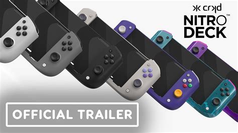 Crkd “nitro Deck” Switch Accessory Announced For September 2023 Nintendosoup