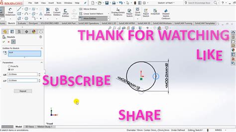 Cách dùng move copy rotate scale stretch trong solidworks YouTube