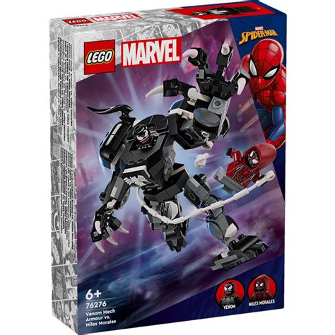 Lego Marvel Venom Mech Armour Vs Miles Morales Set 76276 • Prezzi