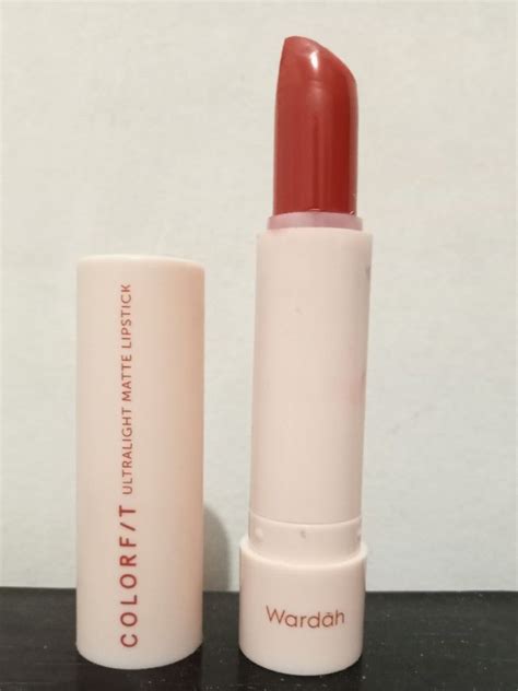 Wardah Colorfit Ultralight Matte Lipstick Kesehatan Kecantikan Rias