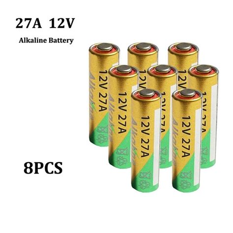 50Pcs 27A 12V Alkaline Battery MN27 27A A27 L828 Dry 53 OFF