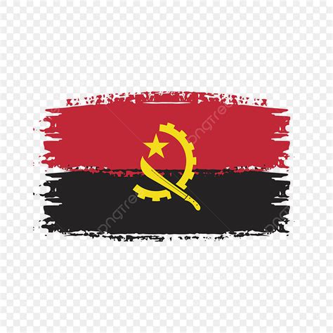 Vector De Bandera De Angola PNG Vectores PSD E Clipart Para Descarga