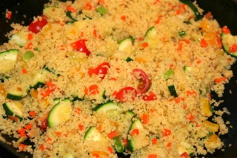 Gemüse Couscous in Paprika Rezept mit Bild kochbar de