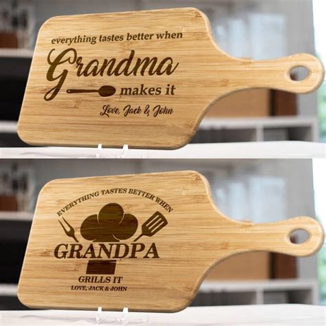 tastes   grandma grandpa   custom wood cut