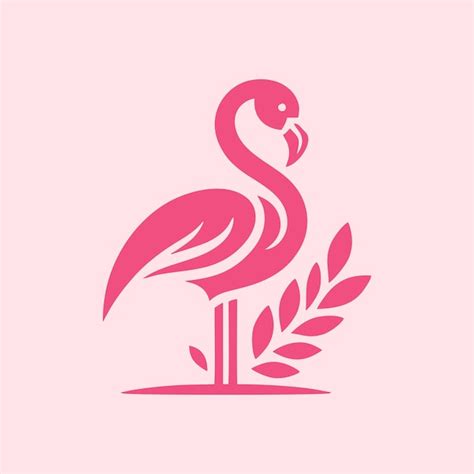 Premium Vector Flamingo Bird Logo Vector Design Vector Flamingo Bird