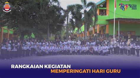 Rangkaian Kegiatan Memperingati Hari Guru Di Smk Negeri 8 Bandar