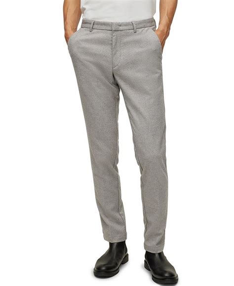 Hugo Boss Men S Slim Fit Stretch Chinos Macy S