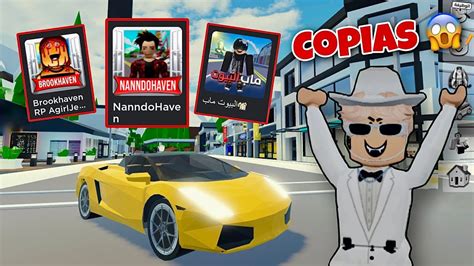 JUGANDO LAS COPIAS DE BROOKHAVEN ROBLOX YouTube