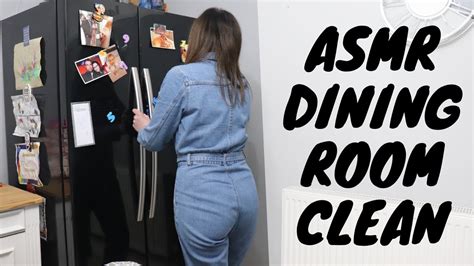 Asmr Clean With Me Dining Room Cleaning Wiping Sweeping And Spraying