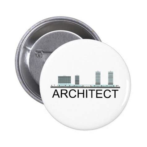 Architect Original Design Pinback Button Shop Architects Pinback